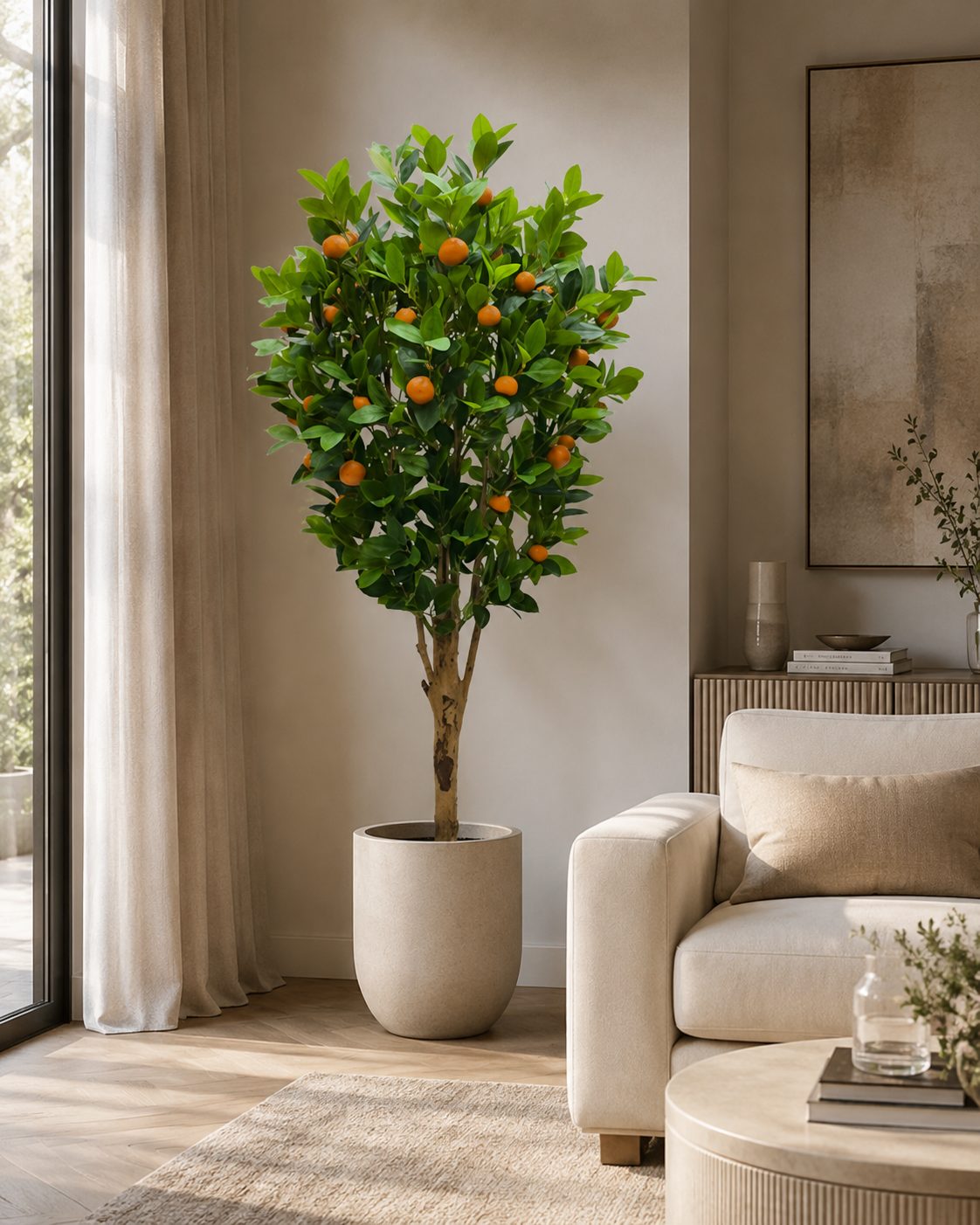Artificial Orange Tree Dubai 160cm