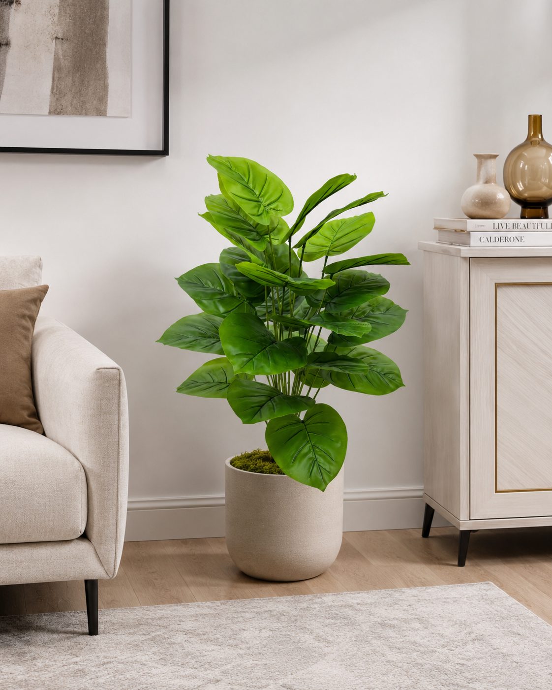 Premium Artificial Money Plant 80 cm