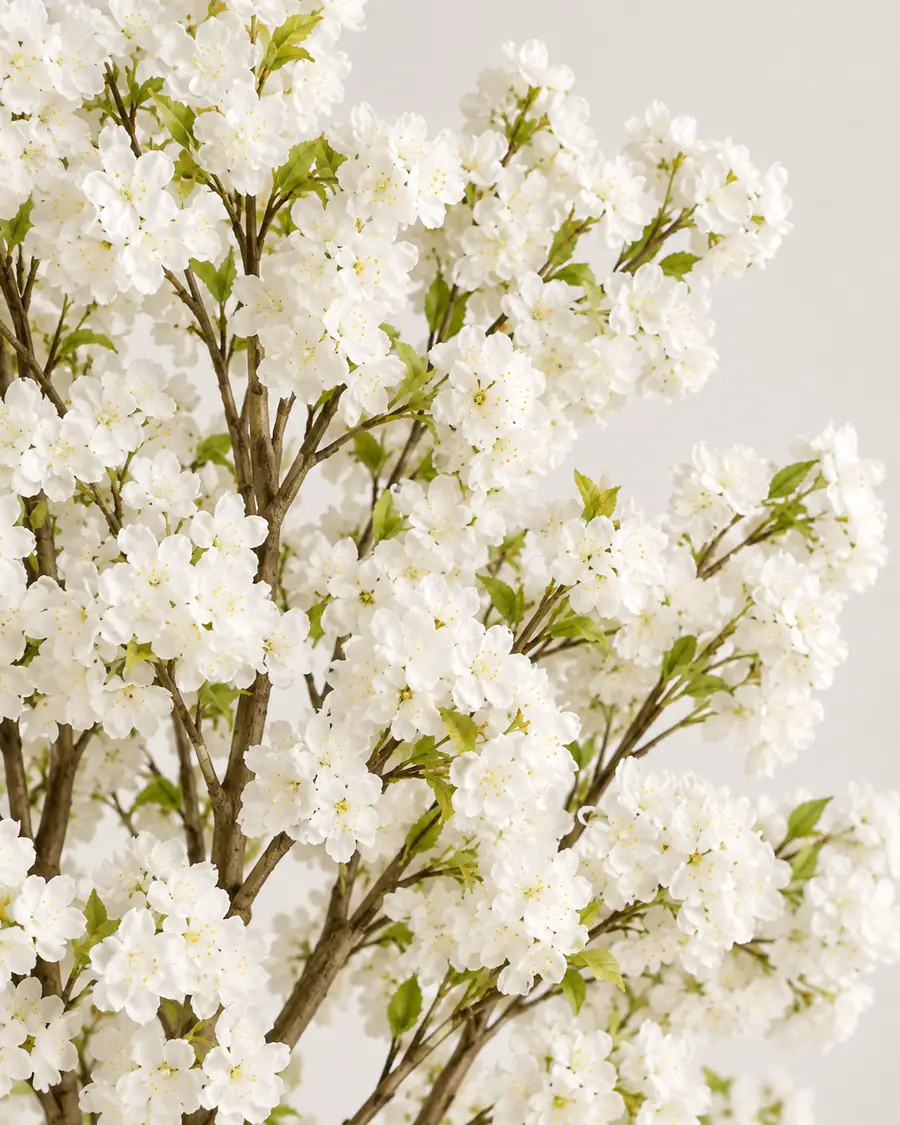 Artificial Cherry Blossom Flower Detail